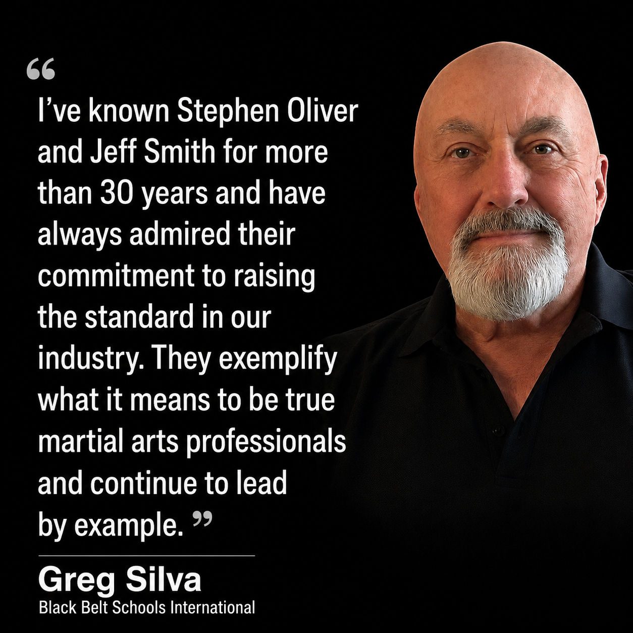 Greg Silva testimonial for Stephen Oliver's Martial Arts Wealth Mastery