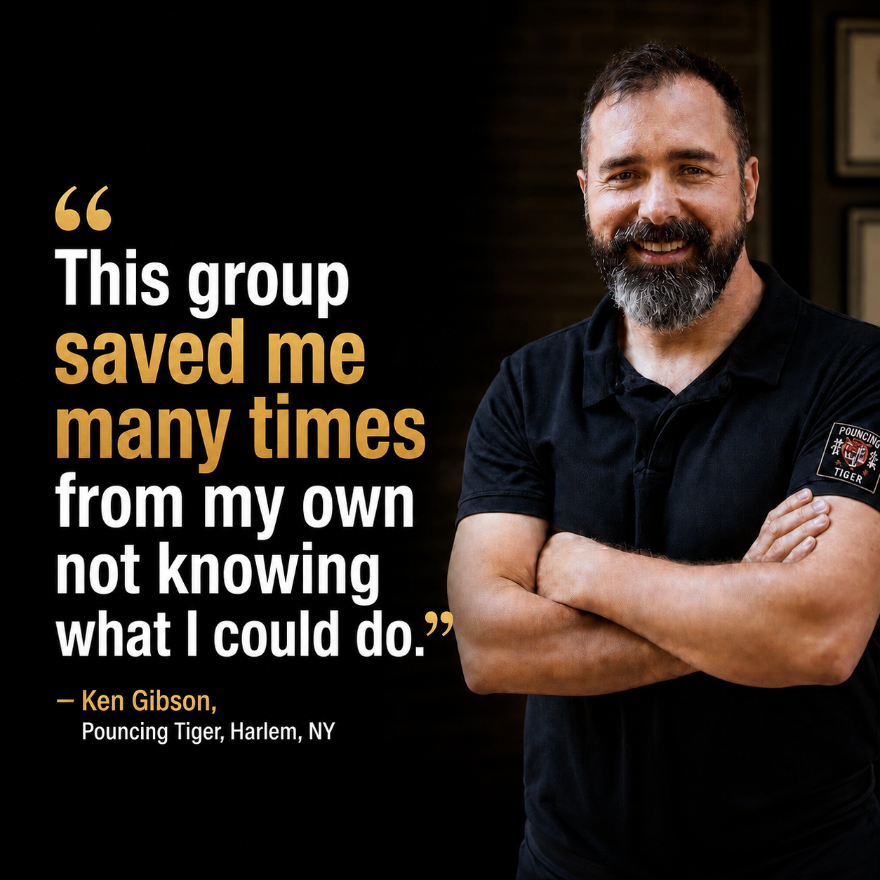 Ken Gibson testimonial for Stephen Oliver's Martial Arts Wealth Mastery