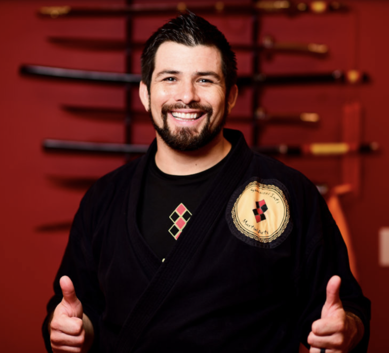 Sebastian Mejias, founder and chief instructor of Samurai Inti Martial Arts in Frisco, TX