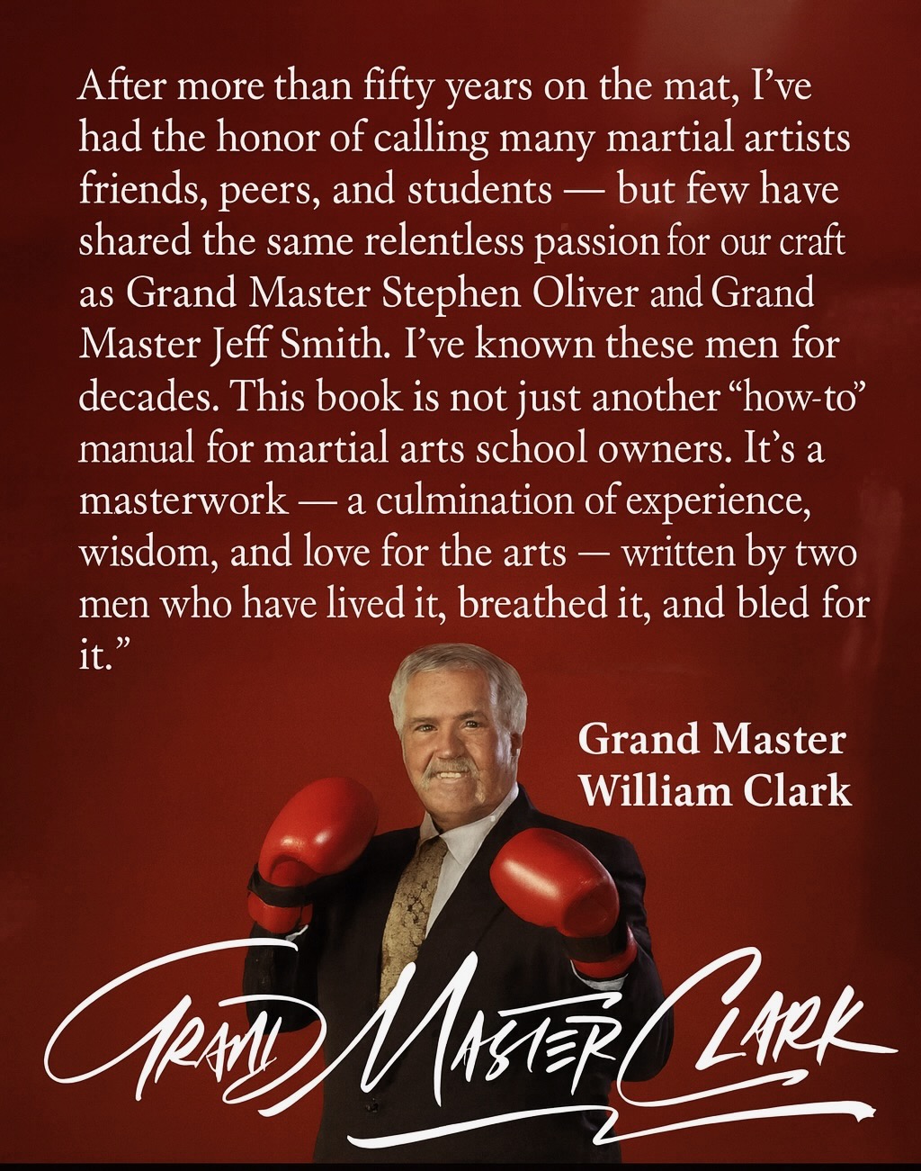Bill Clark testimonial - Martial Arts Wealth Mastery